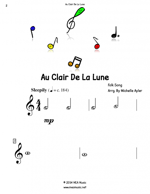 Au Clair De La Lune